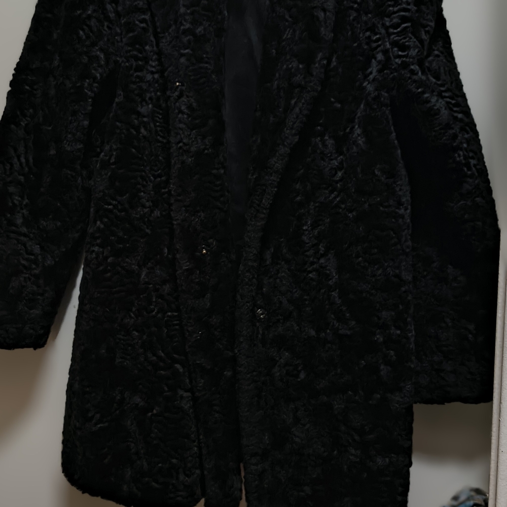 Chic Black Teddy Jacket